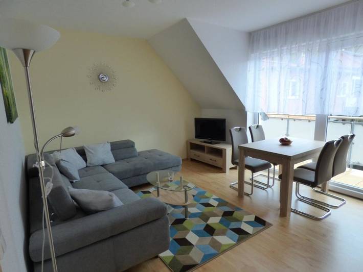 Ferienwohnung für 4 Personen, mit Balkon und Ausblick in Neustadt/Harz