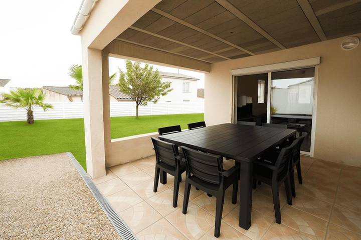 Maison de vacances pour 8 personnes, avec jardin