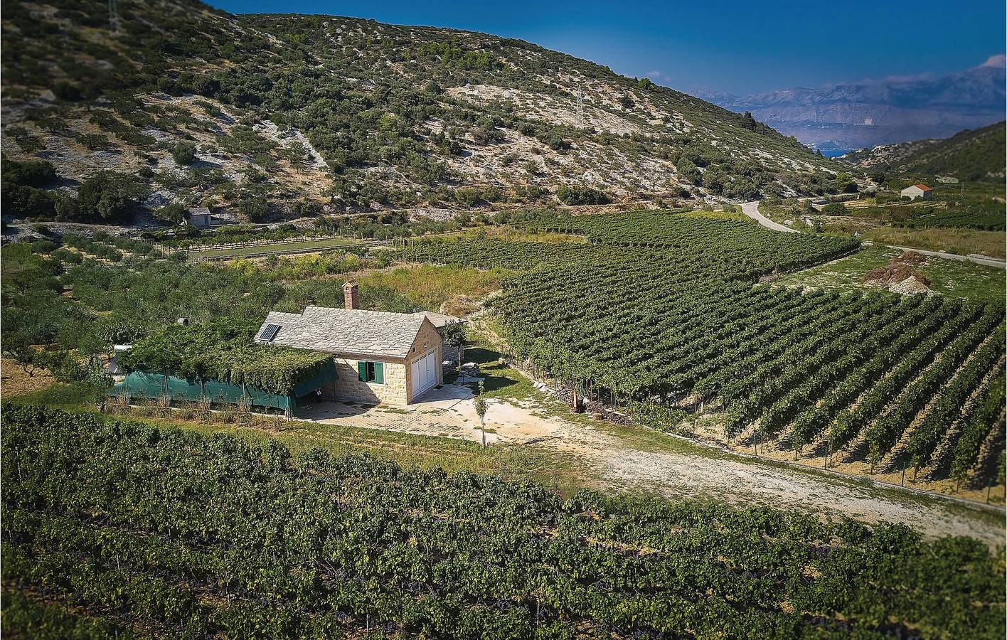 Ferienhaus für 4 Personen mit Garten in Postira, Brac