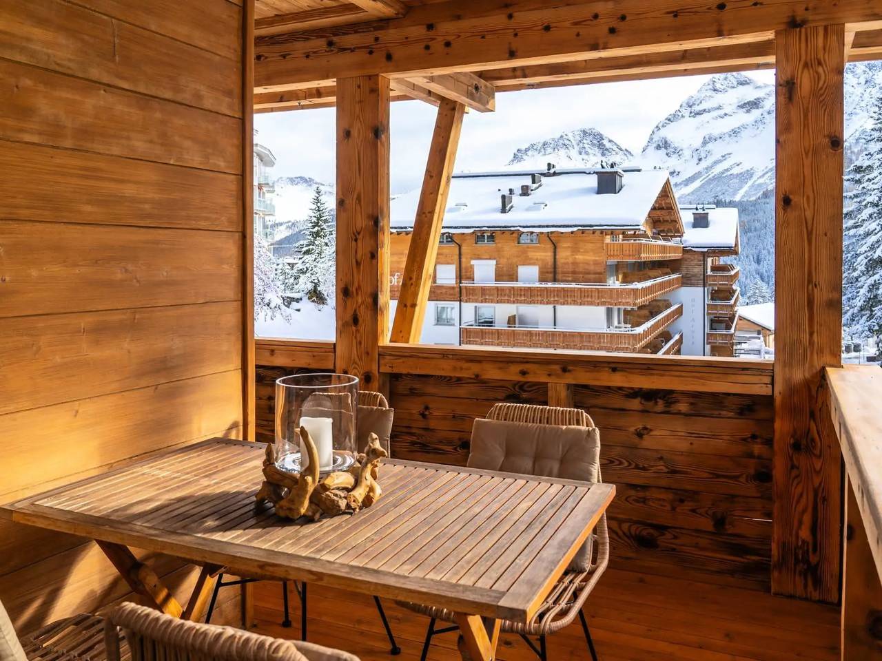 Geheel appartement, 3 Pièces 4 Personnes in Arosa, Plessur Alpen