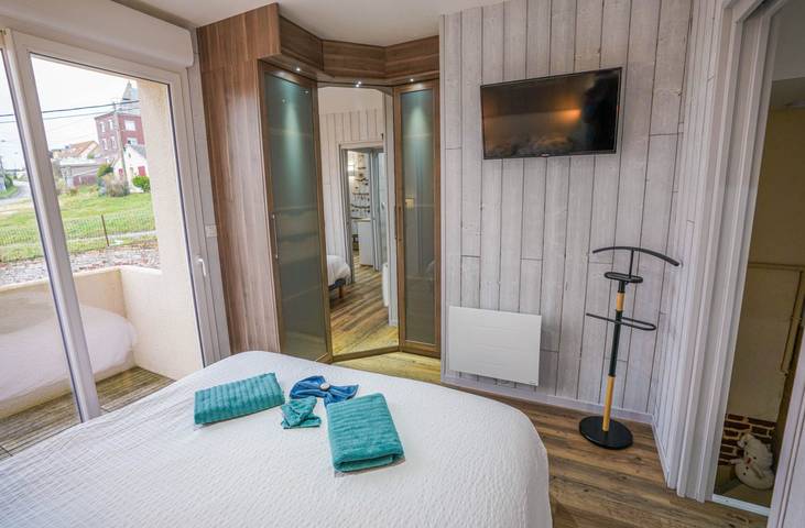 Gîte pour 2 personnes, avec balcon à Ault - 4