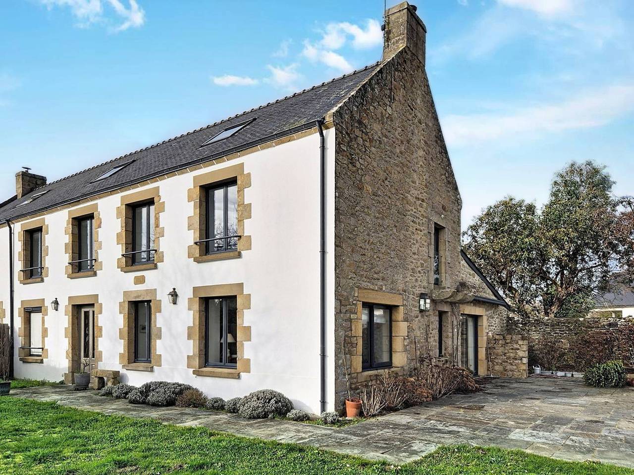 Family House in Saint Philibert, 12-14 People, Garden in Saint-Philibert, Côte des Mégalithes