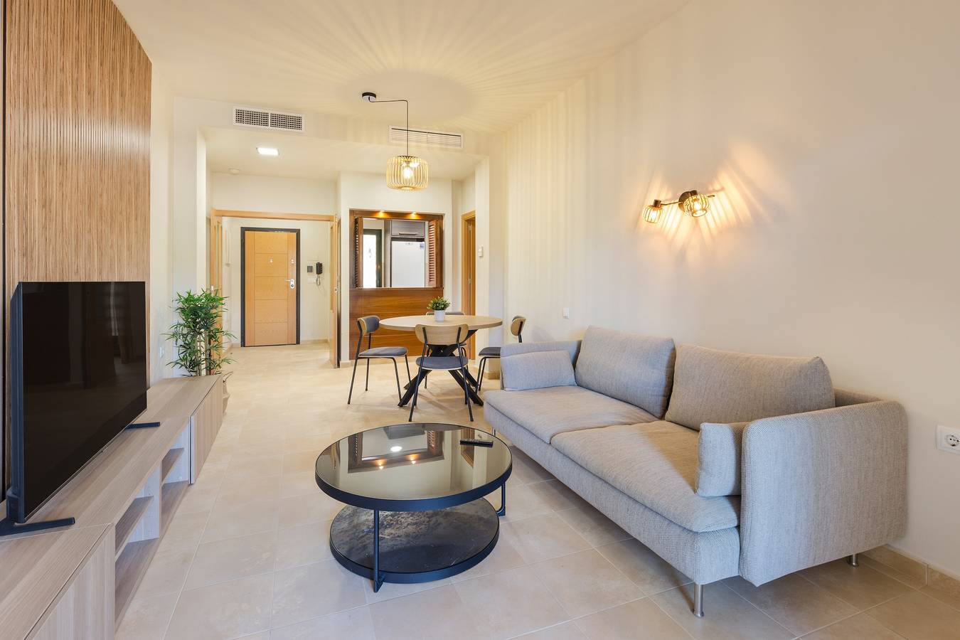 Hel leilighet, Apartment 'El Oasis Malta 1 Bajo A' with Shared Pool, Wi-Fi and Air Conditioning in Hacienda del alamo, Fuente Alamo de Murcia