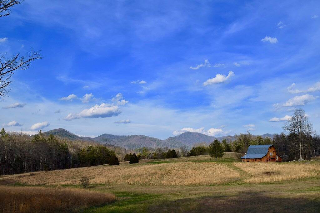 Der Heuboden Sky Cabin in Tuckaleechee, Blount County