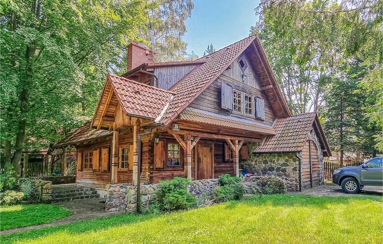 Ferienhaus für 10 Personen, mit Terrasse und Seeblick in den Masuren