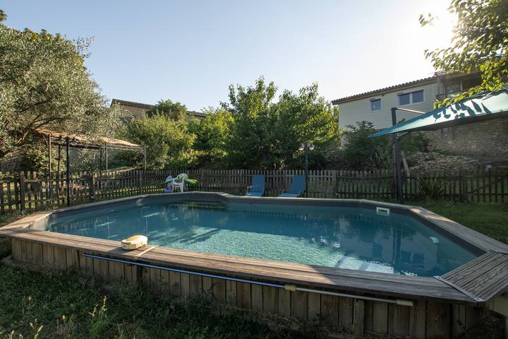 Studio für 2 Personen, mit Garten in Gard