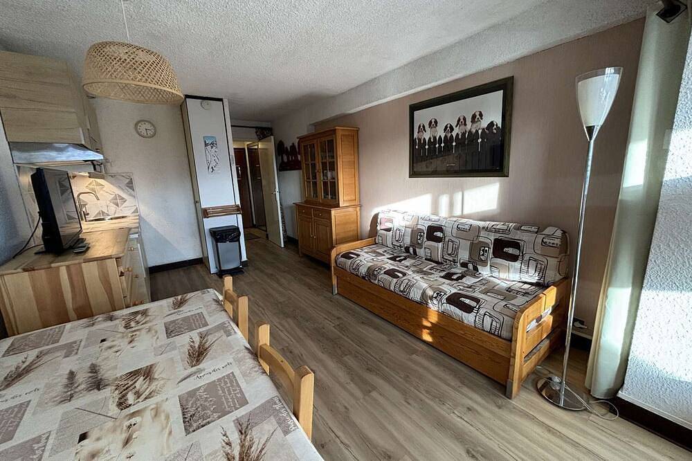 Apartamento entero, Estudio con Terraza para 4 Personas en el Centro de L'Alpe d'Huez in Huez, Parque Nacional de los Ecrins