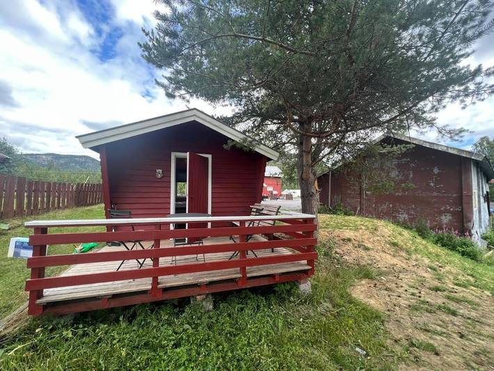 Camping for 2 personer, med Jacuzzi og Terrasse i tillegg til Hage i Viken