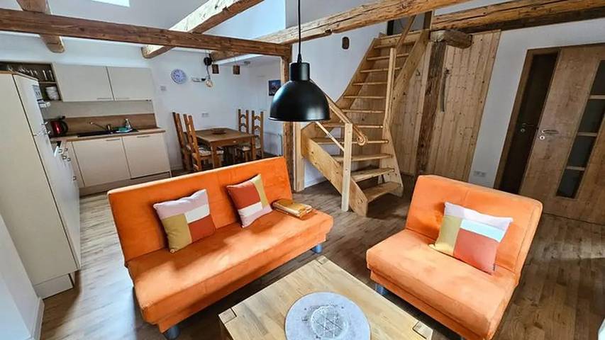 Ferienwohnung für 5 Personen, mit Garten in Tanne