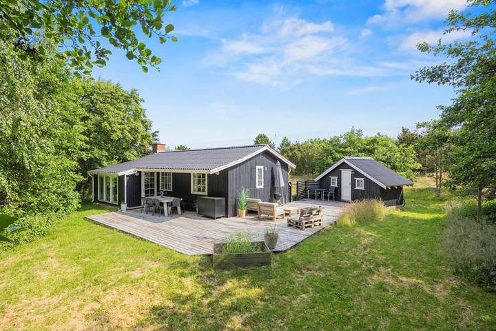 Villa für 4 Personen, mit Balkon/Terrasse und Terrasse sowie Sauna auf Fanø