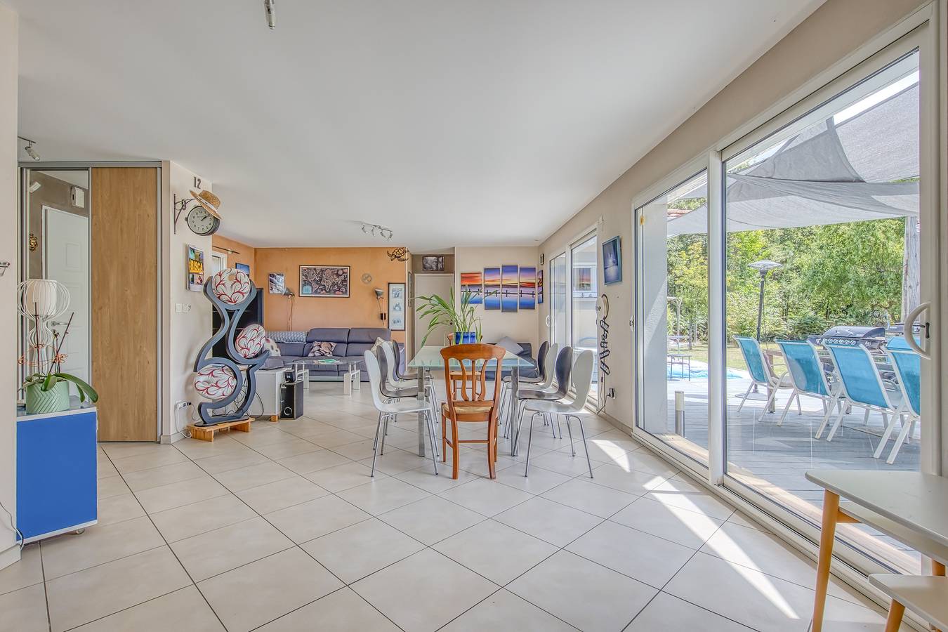 Villa 'Familiale Sur 3000m2 Avec Piscine' avec piscine privée, terrasse privée et Wi-Fi in Biscarrosse, Côte d’Argent