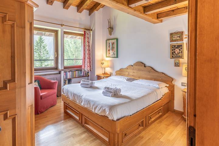 Ganze Wohnung, Casa Scoiattolo, mit Panoramabalkon in San Vito di Cadore, Dolomiti Superski
