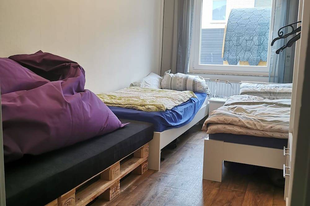 Ganze Wohnung, In zwei Minuten in der Natur - mit Terasse, Sauna und Feuergrill in Harzvorland
