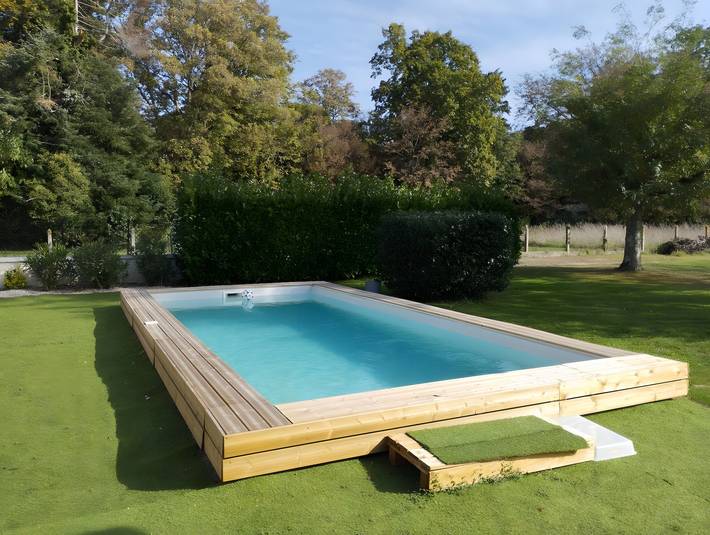 Location de vacances pour 9 personnes, avec jardin à Saint-Médard-de-Mussidan