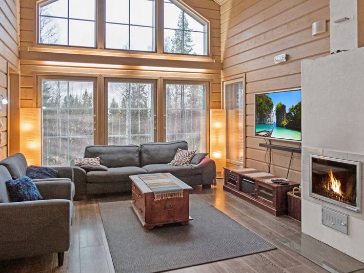 Ferienhaus für 12 Personen, mit Terrasse und Whirlpool sowie Sauna - 1