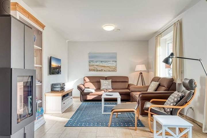 Ferienhaus für 6 Personen, mit Terrasse und Garten