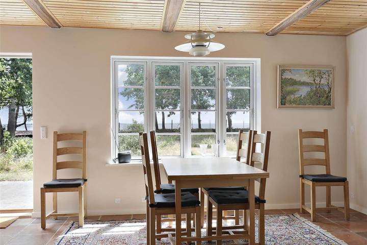 Ferienhaus mit Meerblick für 6 Personen, mit Terrasse und Garten auf Seeland - 4