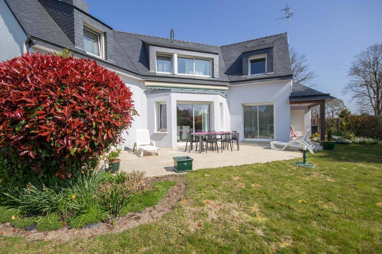 Double Room with Garden View in Plescop, Parc naturel régional du Golfe du Morbihan