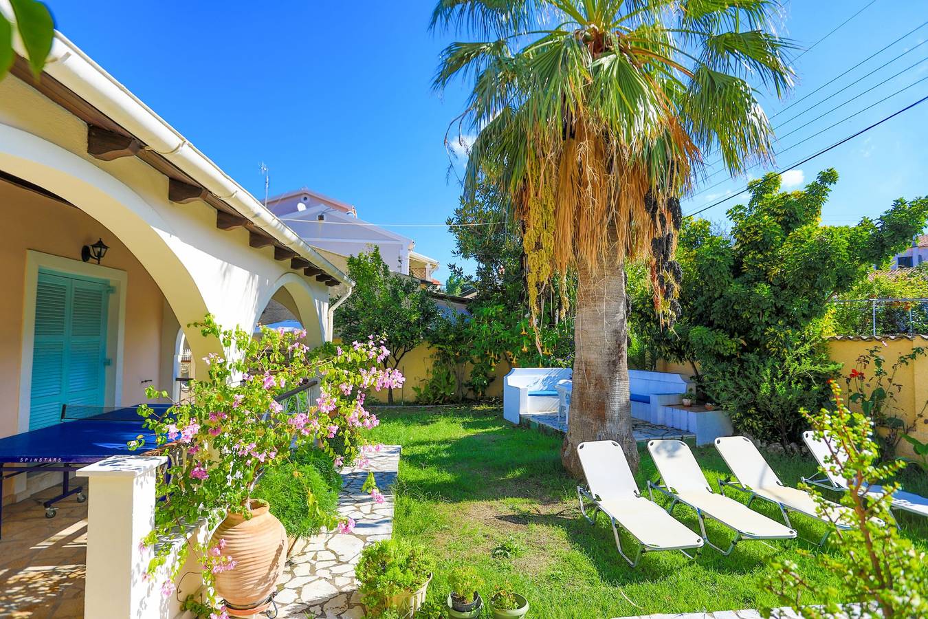 Villa per 8 persone con balcone in Corfù
