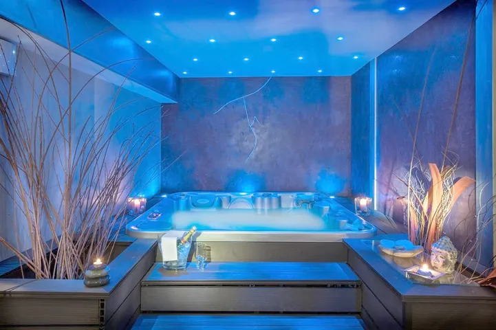 Hotel para 2 personas, con jardín y piscina además de sauna y jacuzzi, Se admiten mascotas - 1