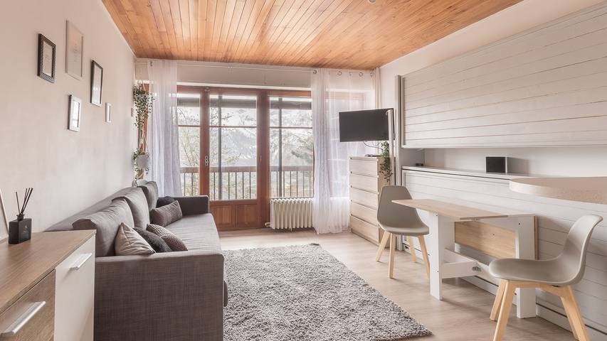 Studio voor 4 personen, met balkon in Frankrijk