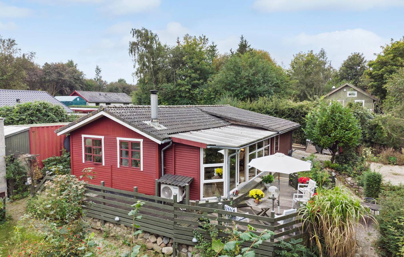 Vakantiehuis voor 2 personen met terras in Vordingborg en omgeving