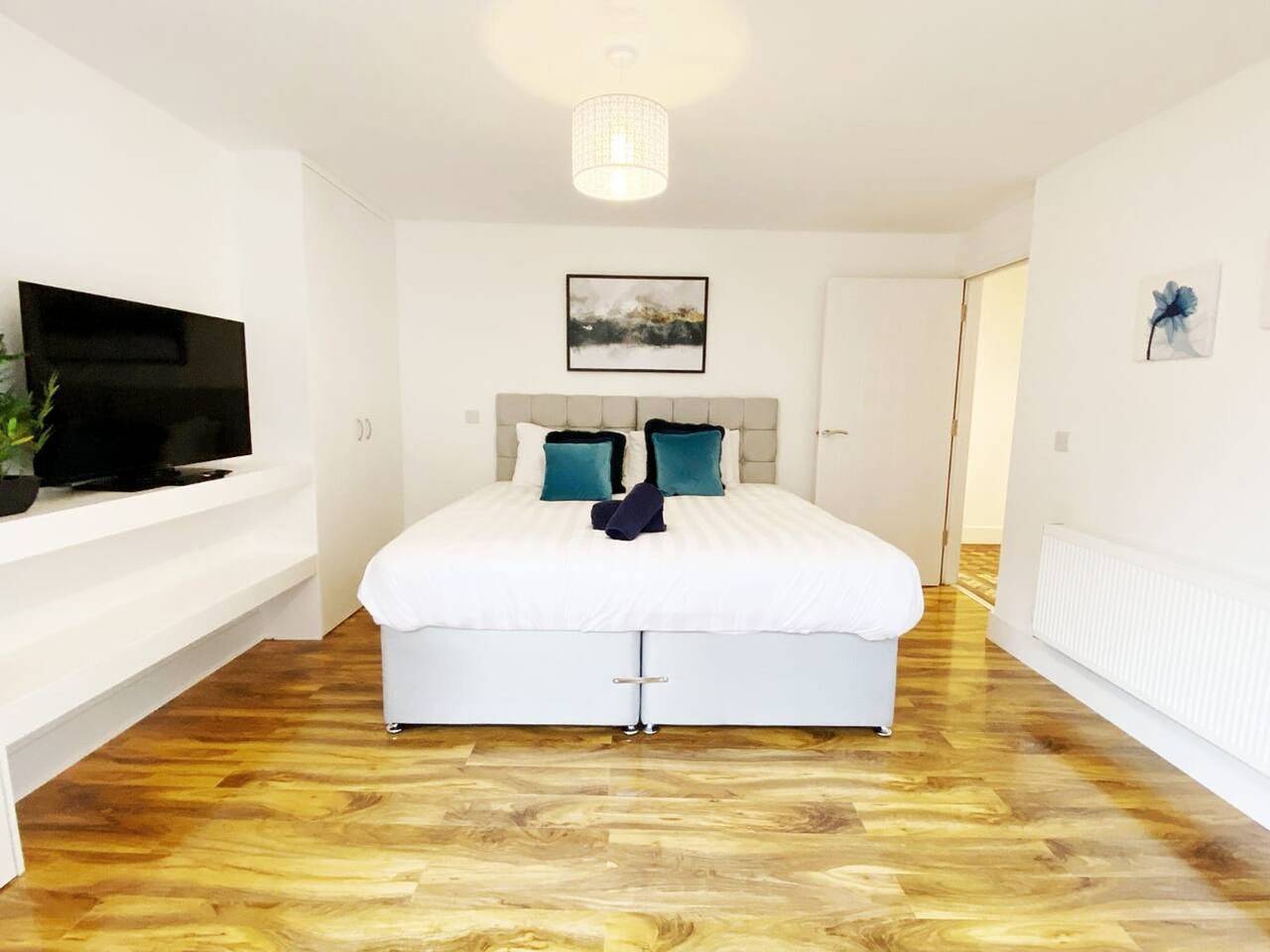 Apartamento inteiro, De Pary 2 Modern Bedford Apartment- Near Town Centre in Bedford