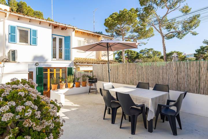 Apartamento para 6 personas, con Balcón y Jardín en Portocolom