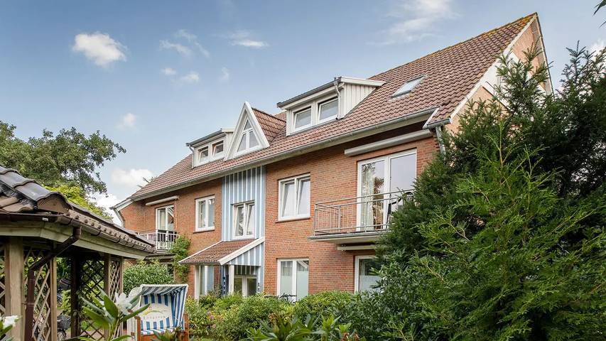 Ferienwohnung für 4 Personen, mit Balkon auf Langeoog