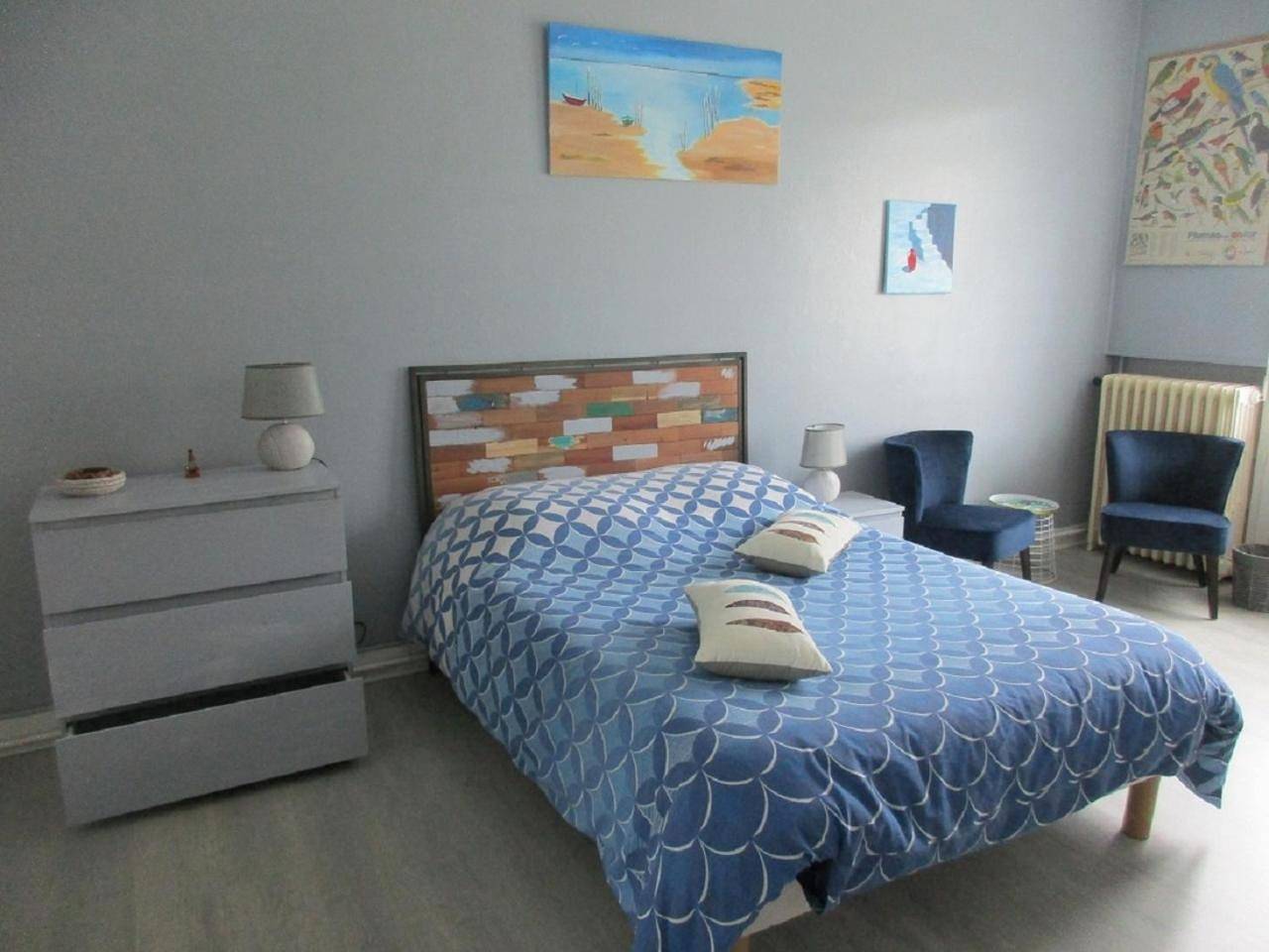Deluxe Double Room with Shower in Andernos-les-Bains, Région d'Arcachon