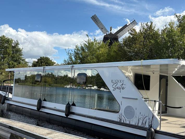 Ferienhaus für 4 Personen, mit Seeblick und Terrasse sowie Sauna in Buchholz