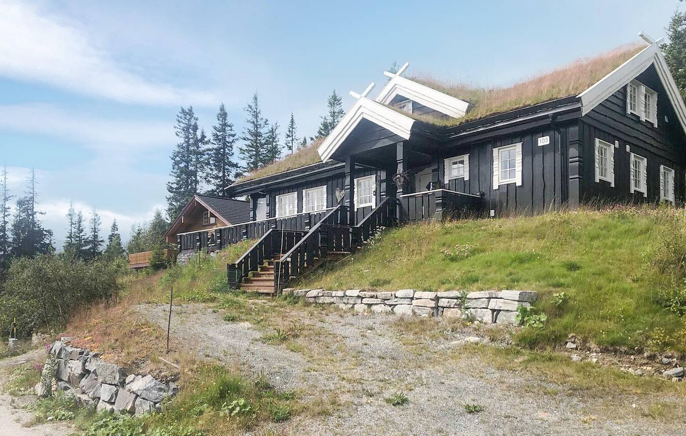 Ferienhaus für 10 Personen mit Seeblick in Kvitåvatn, Tinn