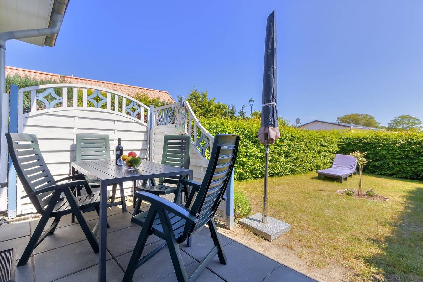 Apartamento entero, Ferienwohnung "Aurum" in Koserow mit Terrasse & Garten mit Strandkorb in Koserow, Bernsteinbäder