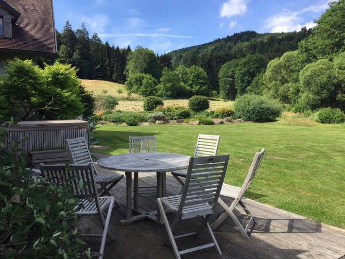Location de vacances pour 2 personnes, avec jardin ainsi que terrasse et vue à Le Hohwald - 2