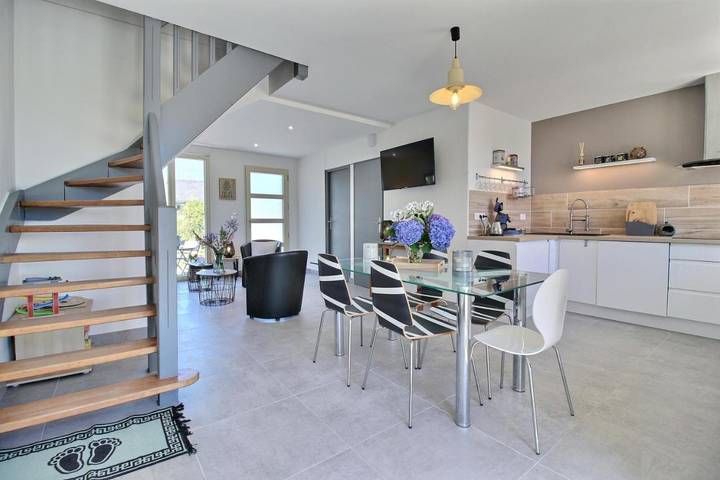 Maison de vacances pour 5 personnes, avec vue et jardin, adapté aux familles