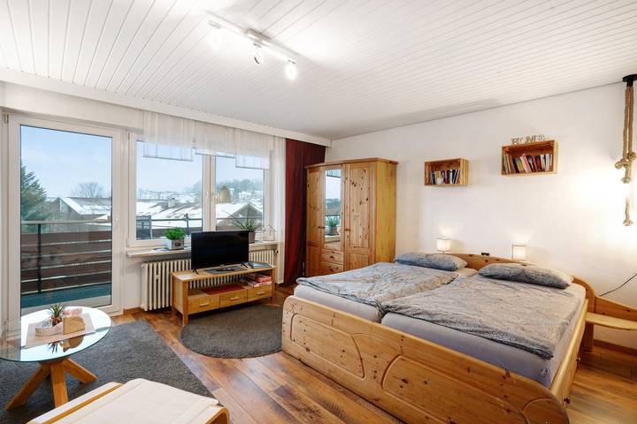 Studio für 2 Personen, mit Balkon