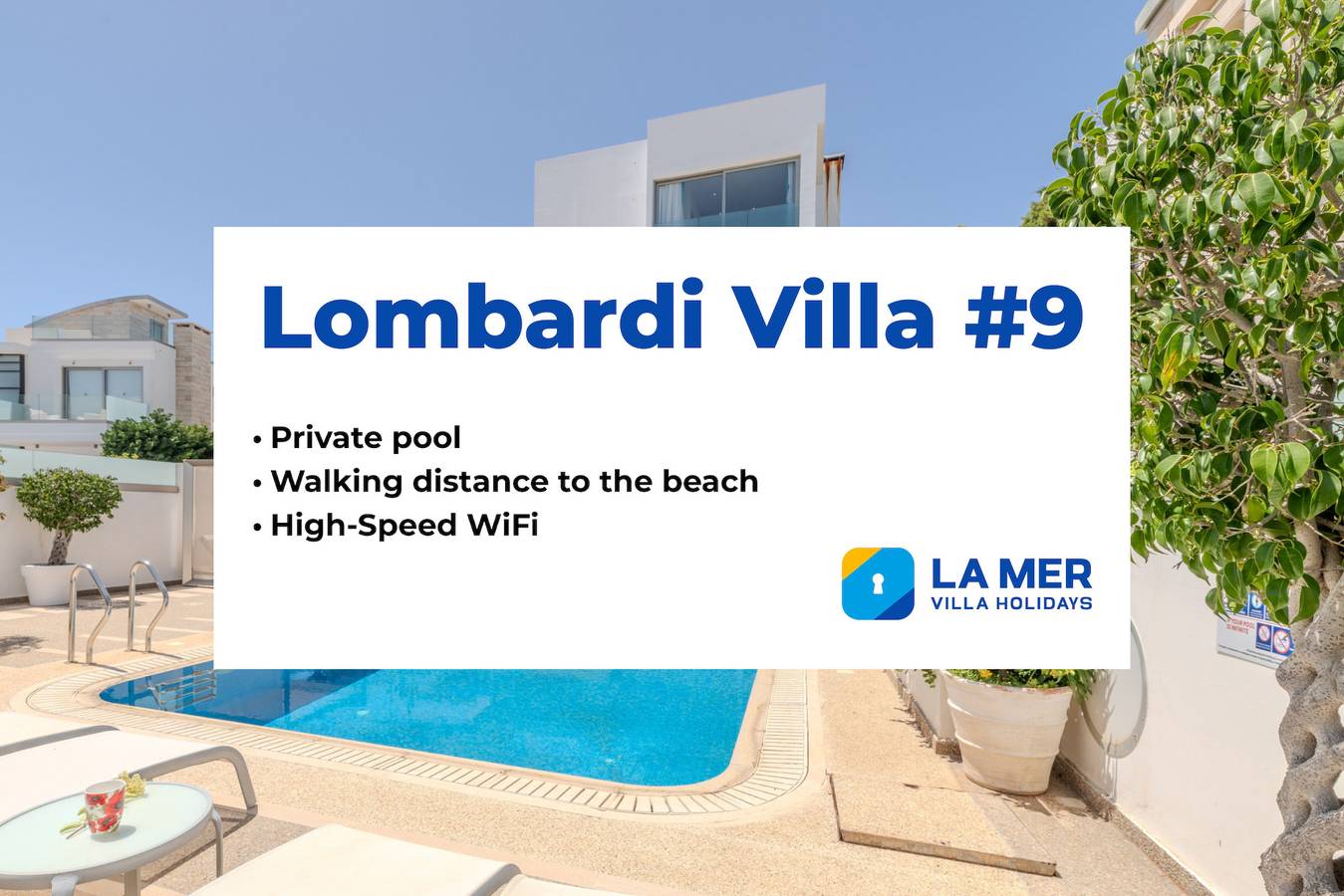 Villa Lombardi #9 in Protaras, Syd Cypern