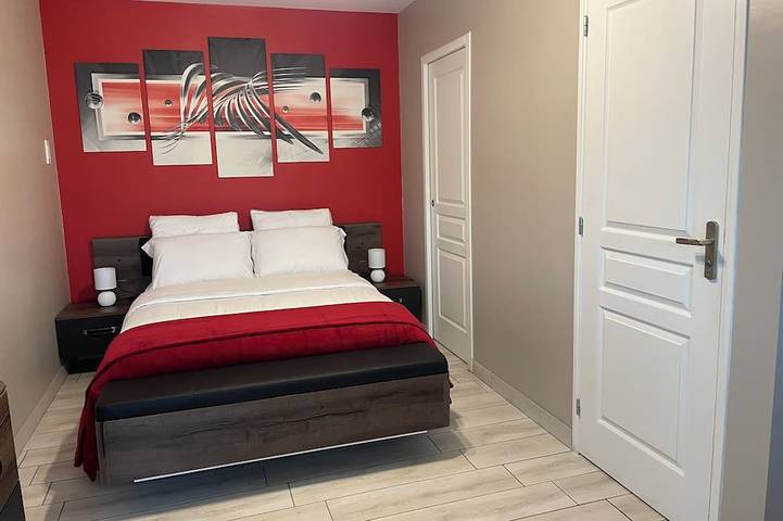 Chambre d’hôte pour 2 personnes, avec Jacuzzi