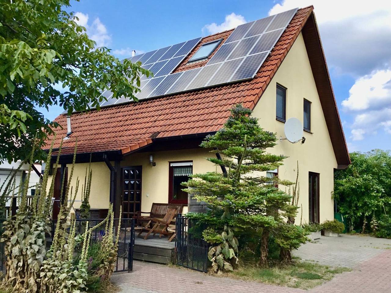 Ferienhaus 'Haus Peeneblick' mit Meerblick, privater Terrasse und Wlan in Freest, Vorpommern Greifswald
