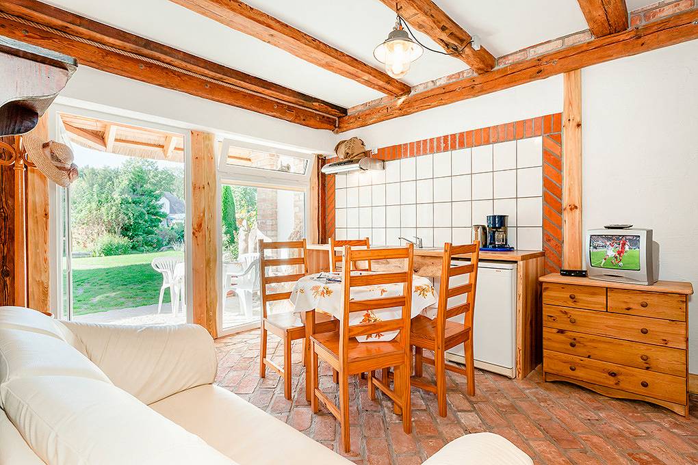 Reetdachhaus Nr. 19 in Niechorze, Powiat gryficki
