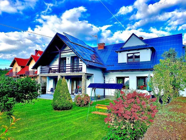 Apartament wakacyjny dla 2 osób, z widok i sauna oraz ogród w Krościenko nad Dunajcem