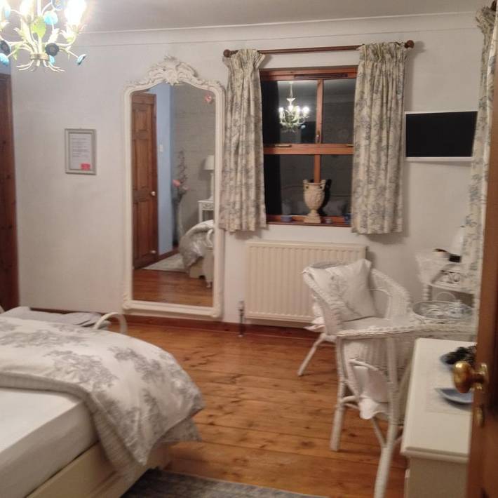 Holiday letting for 2 people, with Garden and View as well as Lake view in Helston