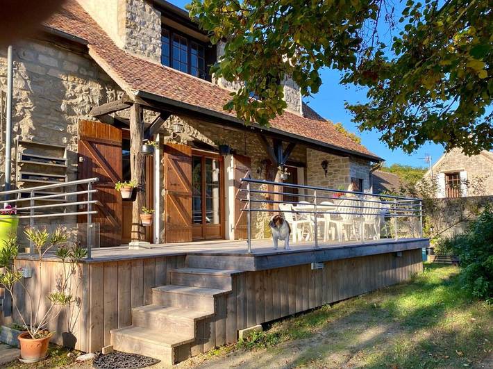 Villa pour 4 personnes, avec jardin ainsi que terrasse et vue, animaux acceptés dans Seine-et-Marne - 2