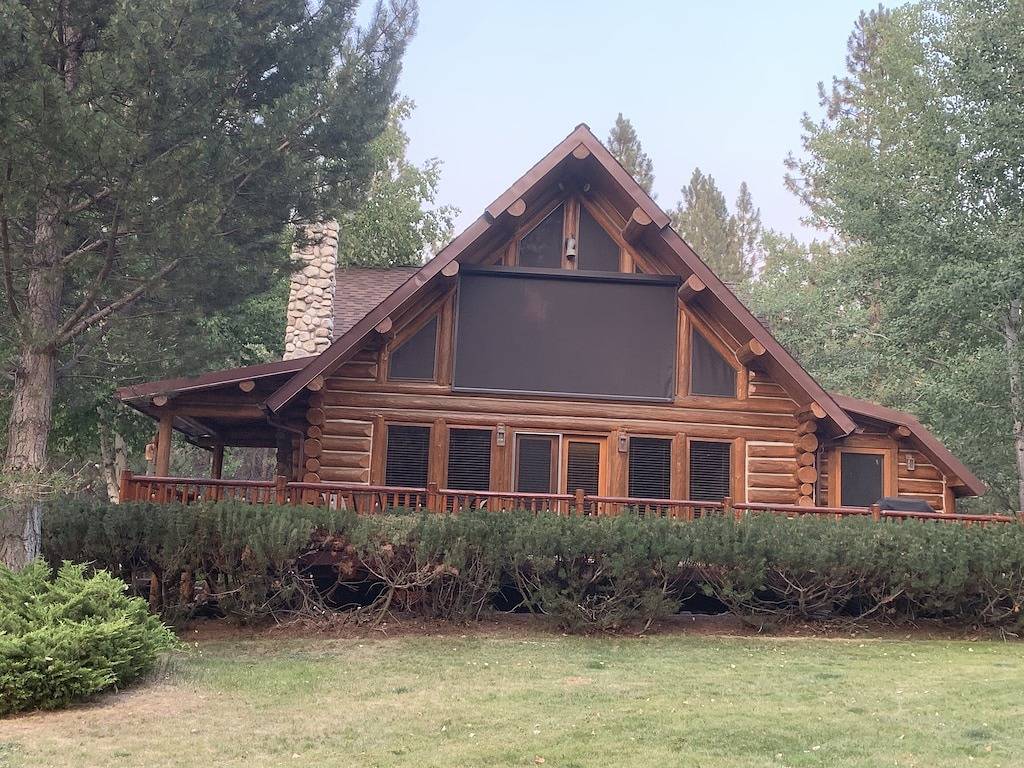 Gemütliches Blockhaus im Bitteroot Valley in Lolo Nationalwald