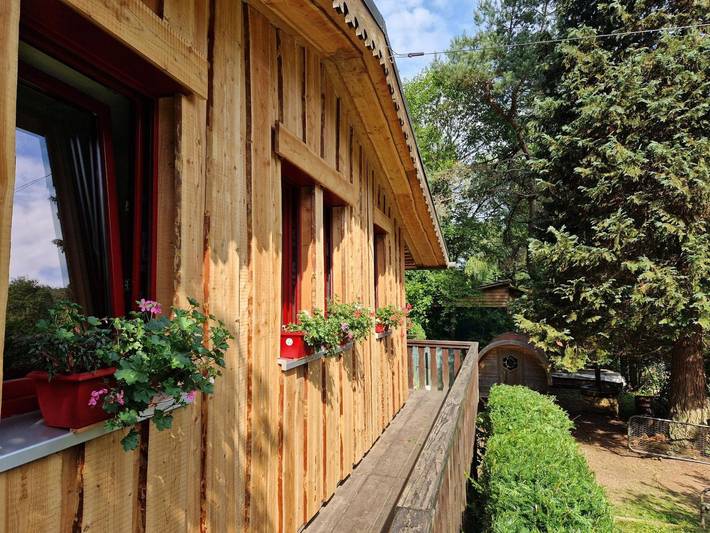 Maison pour 6 personnes, avec Balcon et Jardin