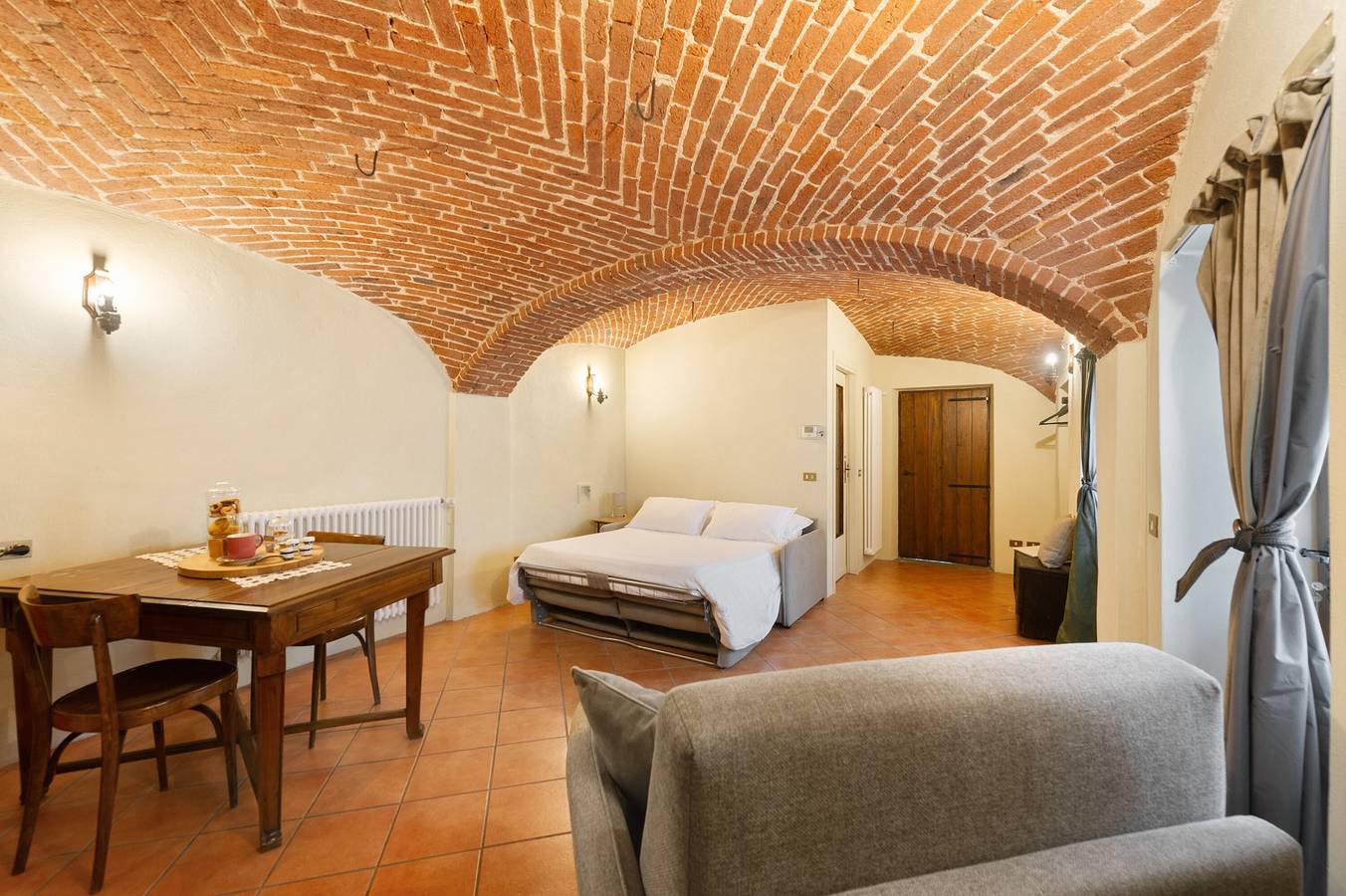 Zimmer „La Casba del Bruno Selvago“ mit Bergblick, Gemeinschaftsgarten und Wlan in Lessona, Biella Provinz