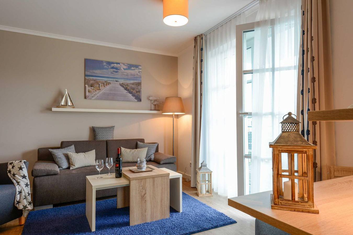 Ganze Wohnung, Haus Strandhafer "Ankerplatz 4" mit Balkon und Gartenblick in Börgerende in Börgerende, Börgerende-Rethwisch