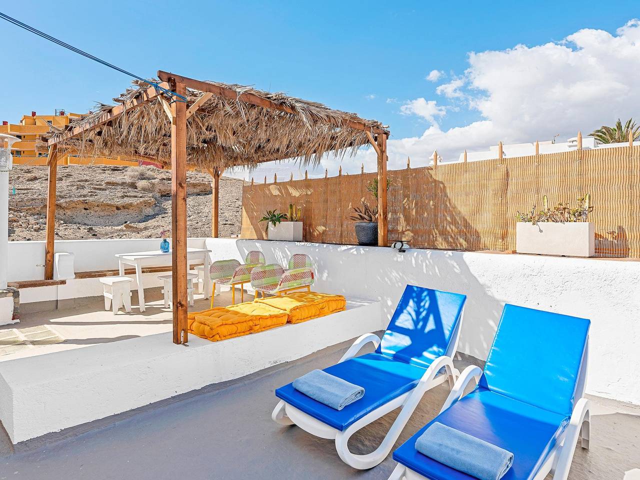 Ferienhaus für 4 Personen mit Meerblick in Porís de Abona, Teneriffa Süd