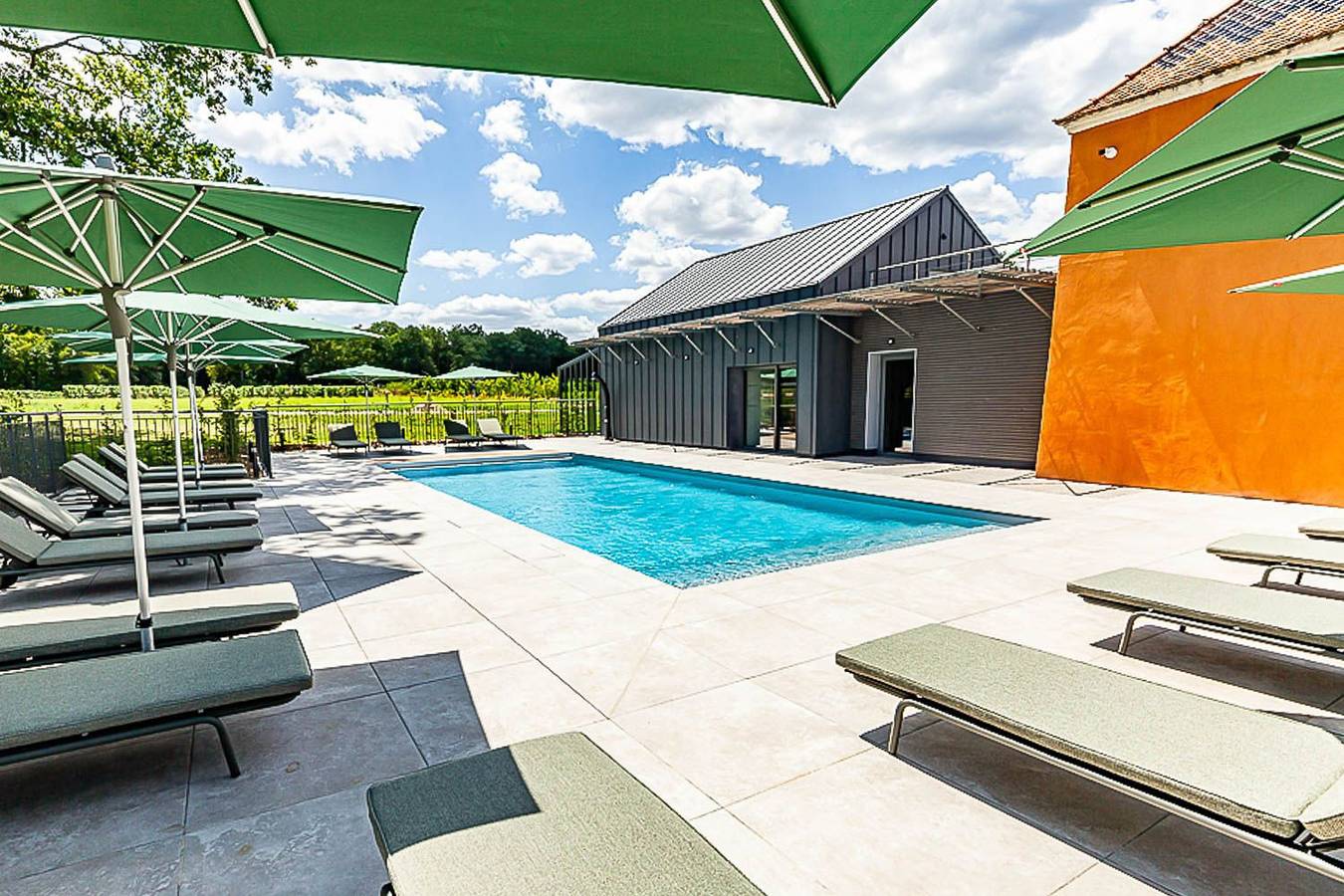 Villa für 38 Personen mit Whirlpool in Gergy, Region Chalon-sur-Saône