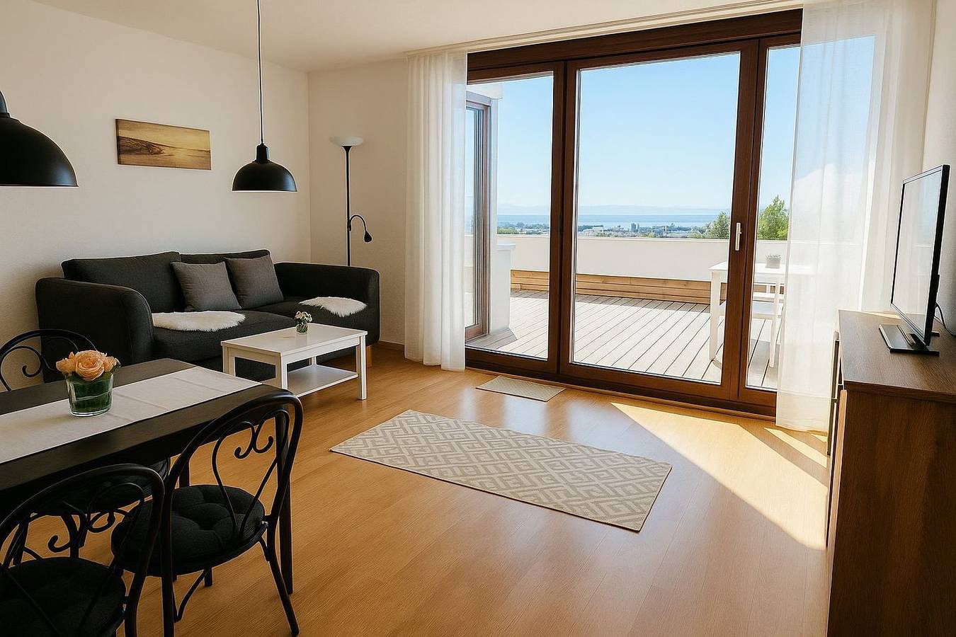 Appartement entier, Ferienwohnung Seeblick in Daisendorf, Obersee (Bodensee)